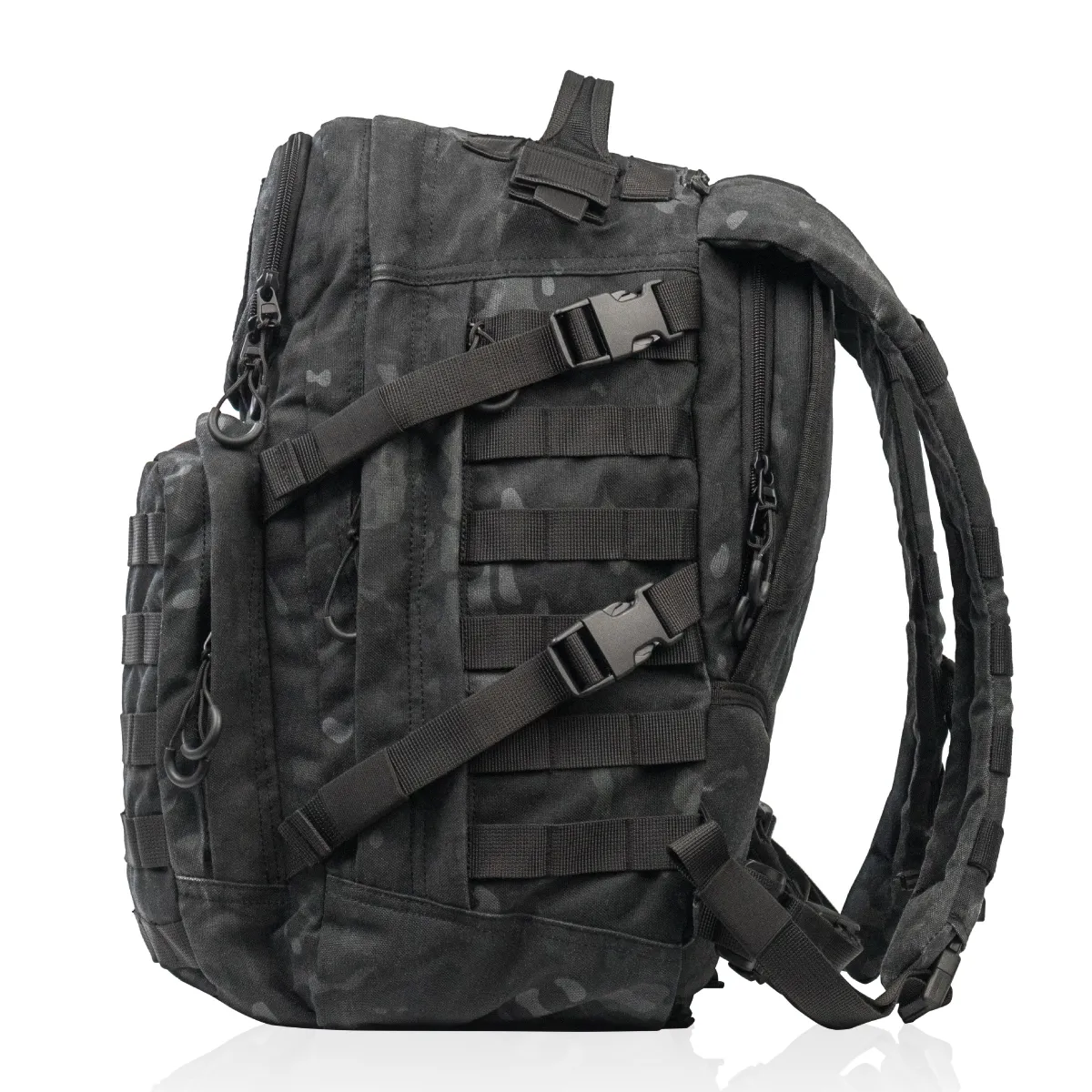 Тактический рюкзак RANGER на 40 л. Мультикам черный. CORDURA 1000 7