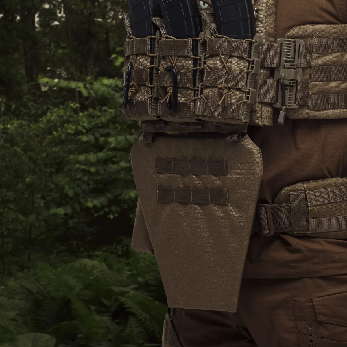 Противоосколочный фартук 1-го класса защиты (с баллистическим пакетом). Размер L. Койот 4