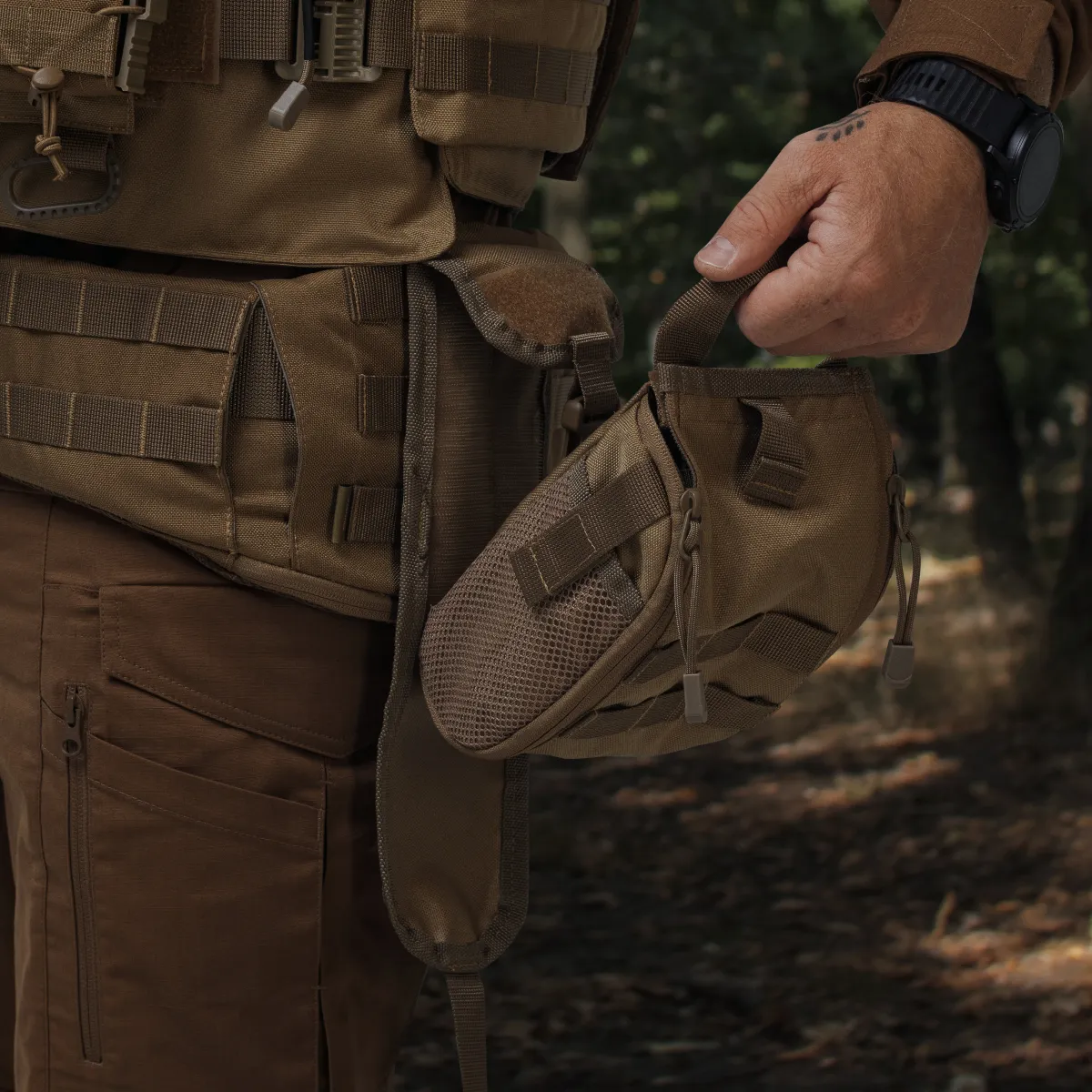 Аптечка збільшена PRO (підсумок-органайзер). Cordura 1000. Койот 7