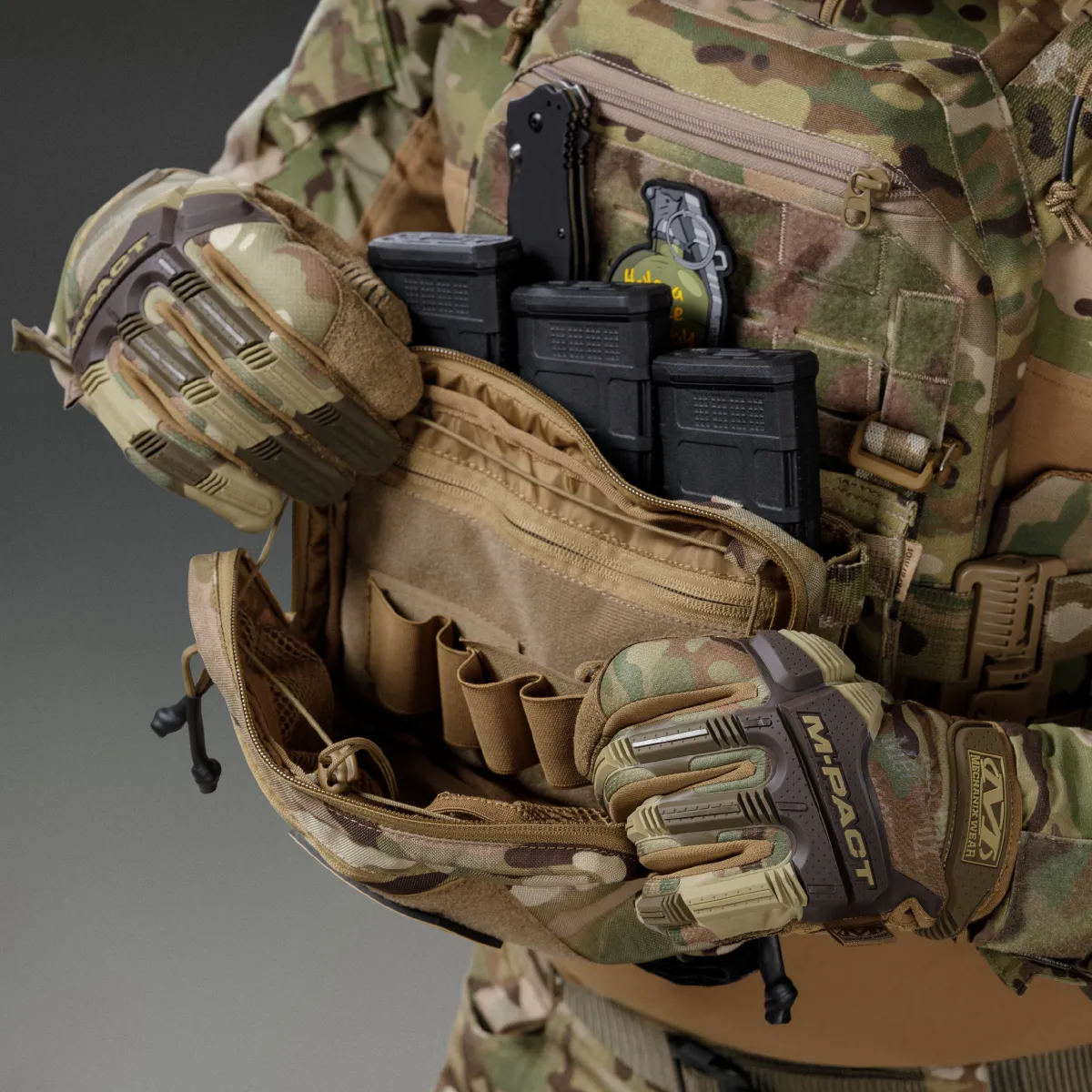 Підсумок MagPlus (AK/AR + Адмін). Cordura 600D. Мультикам 2