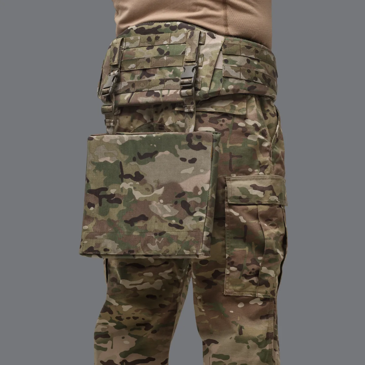 Килимок для сидіння тактичний. Cordura 500D. Мультикам 3