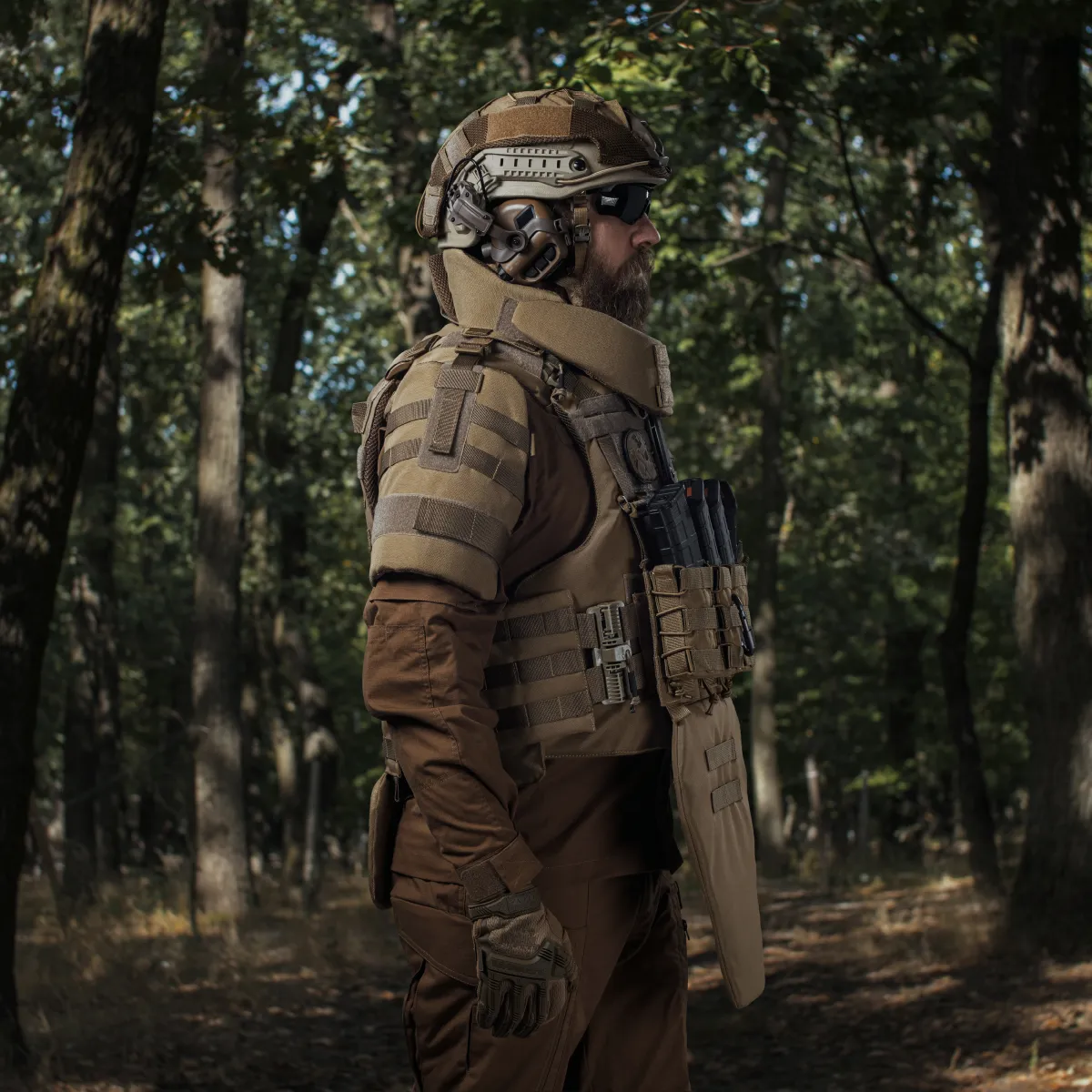 Баллистическая защита шеи Gen 2 (и верхней части спины) 1-го класса. Койот 8