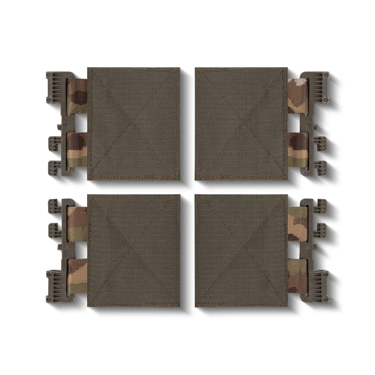 Змінні бокові камербанди (чохли) для плитоноски. Розмір М, 20х16 см. Мультикам 8