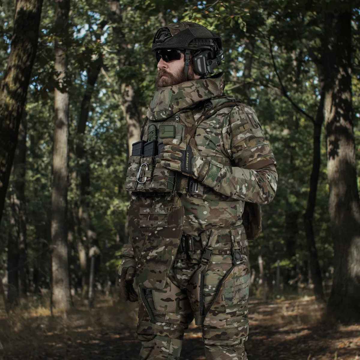 Бронекостюм TAG Pro Level I (Tactical Armored Gear). Клас захисту – 1. Мультикам 3