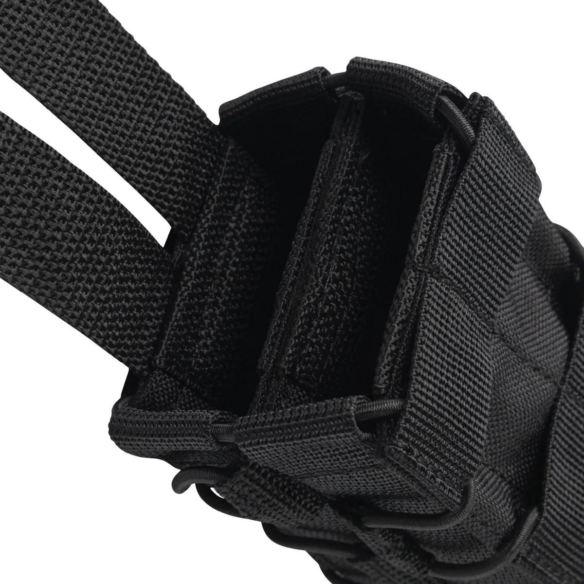 Подвійний підсумок під магазини АК/АR (тканевий). Чорний 8