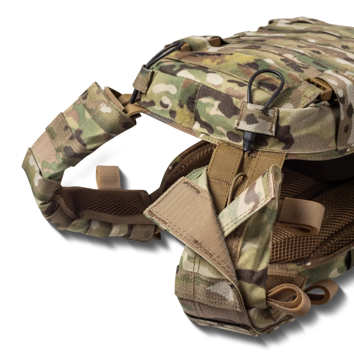 Плитоноска «Архангел EVO» А.Т.А.К.А. під бронеплити 25х30 см. Мультикам 6