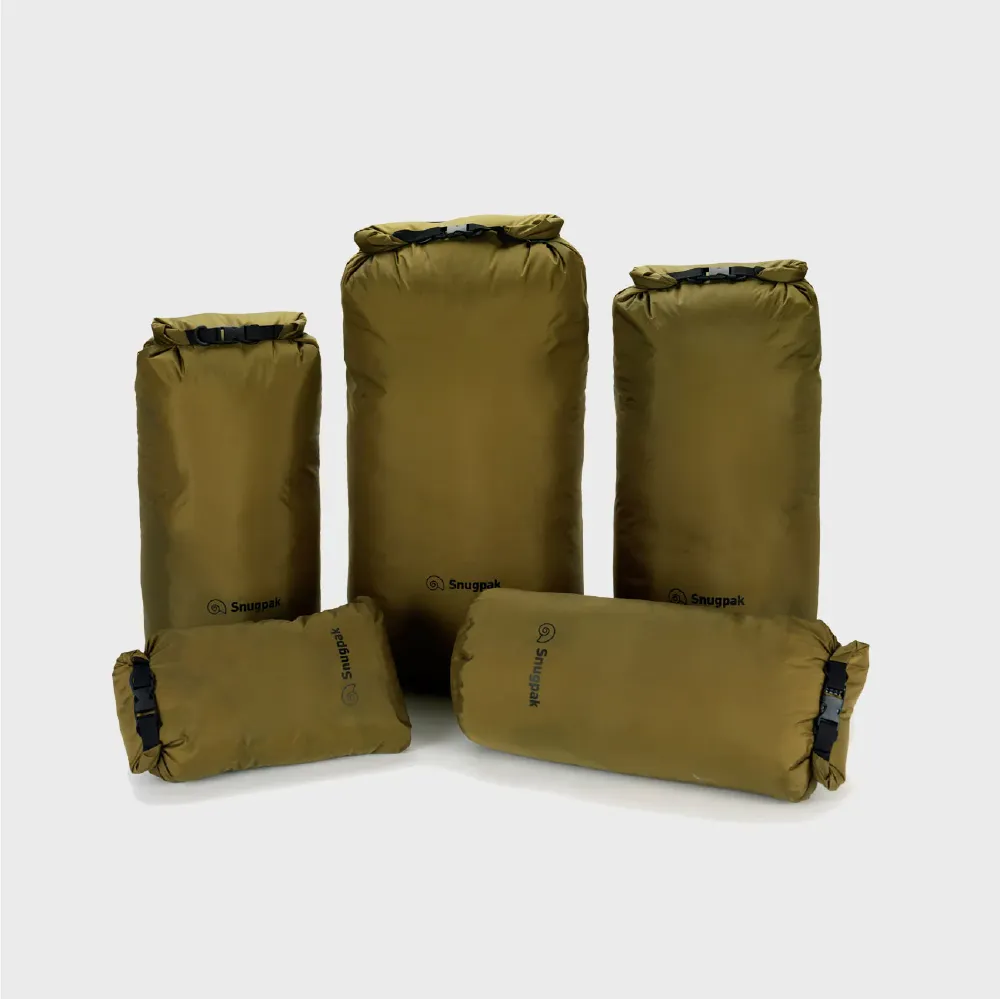 Гермомішок Snugpak Dri-Sak Medium, 8 л (17 х 44 см). Койот 2