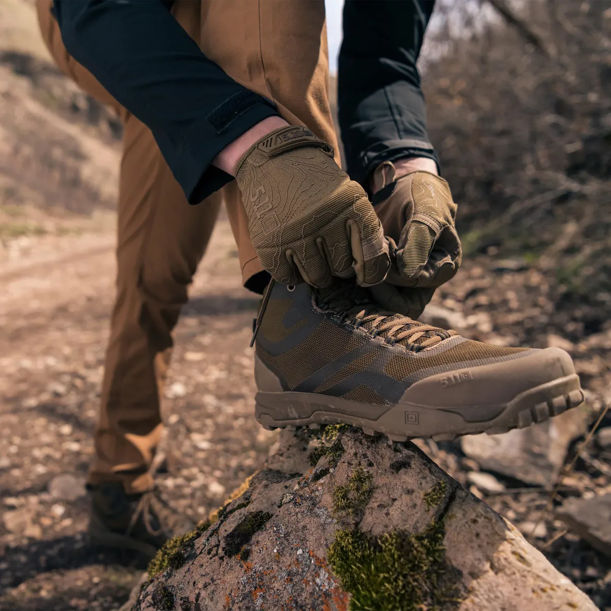 Рукавички тактичні 5.11 Tactical® High Abrasion. Чорний 7