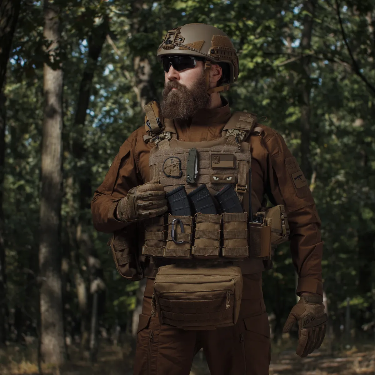 Комплект спорядження Vest Full (based on IBV) L/XL 2-го класу захисту. Койот 2