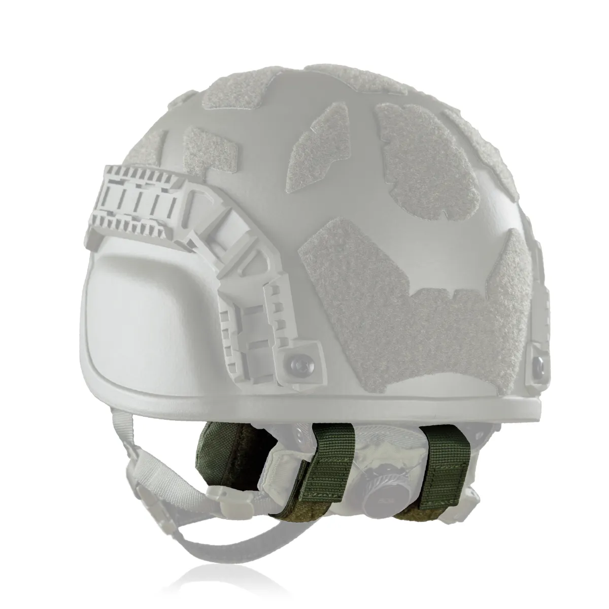 Баллистическая защита затылка (с креплением на шлем) 2-го класса защиты. Олива 5