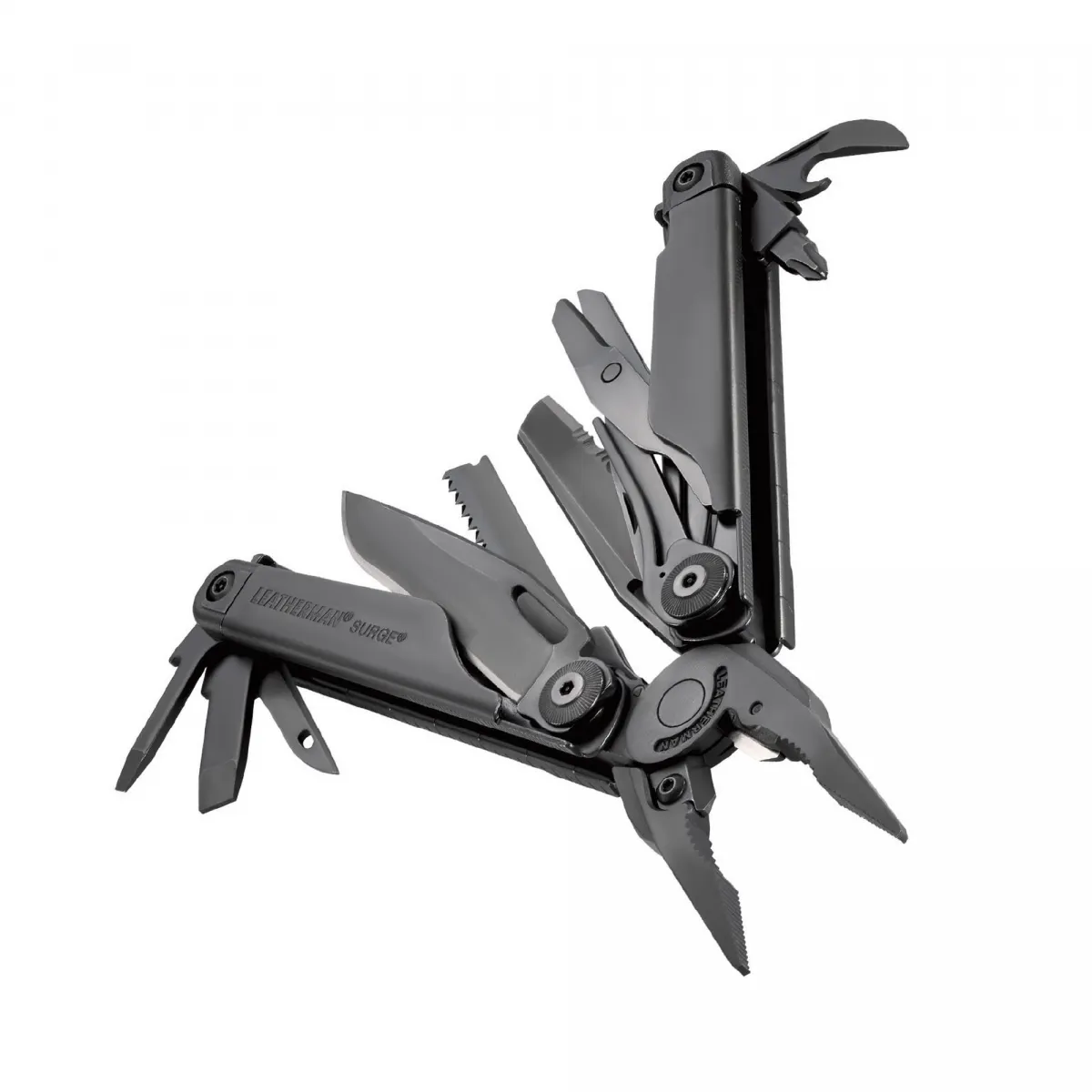Мультитул Leatherman® (США) Surge Black на 21 инструмент из нержавеющей стали, нейлоновый чехол 3