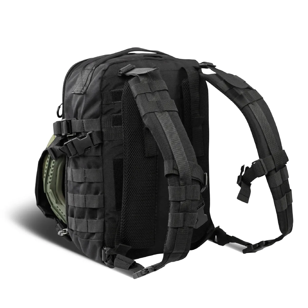 Тактический рюкзак DP20 на 20 л. Cordura 1000D. Крепление Molle. Черный 5