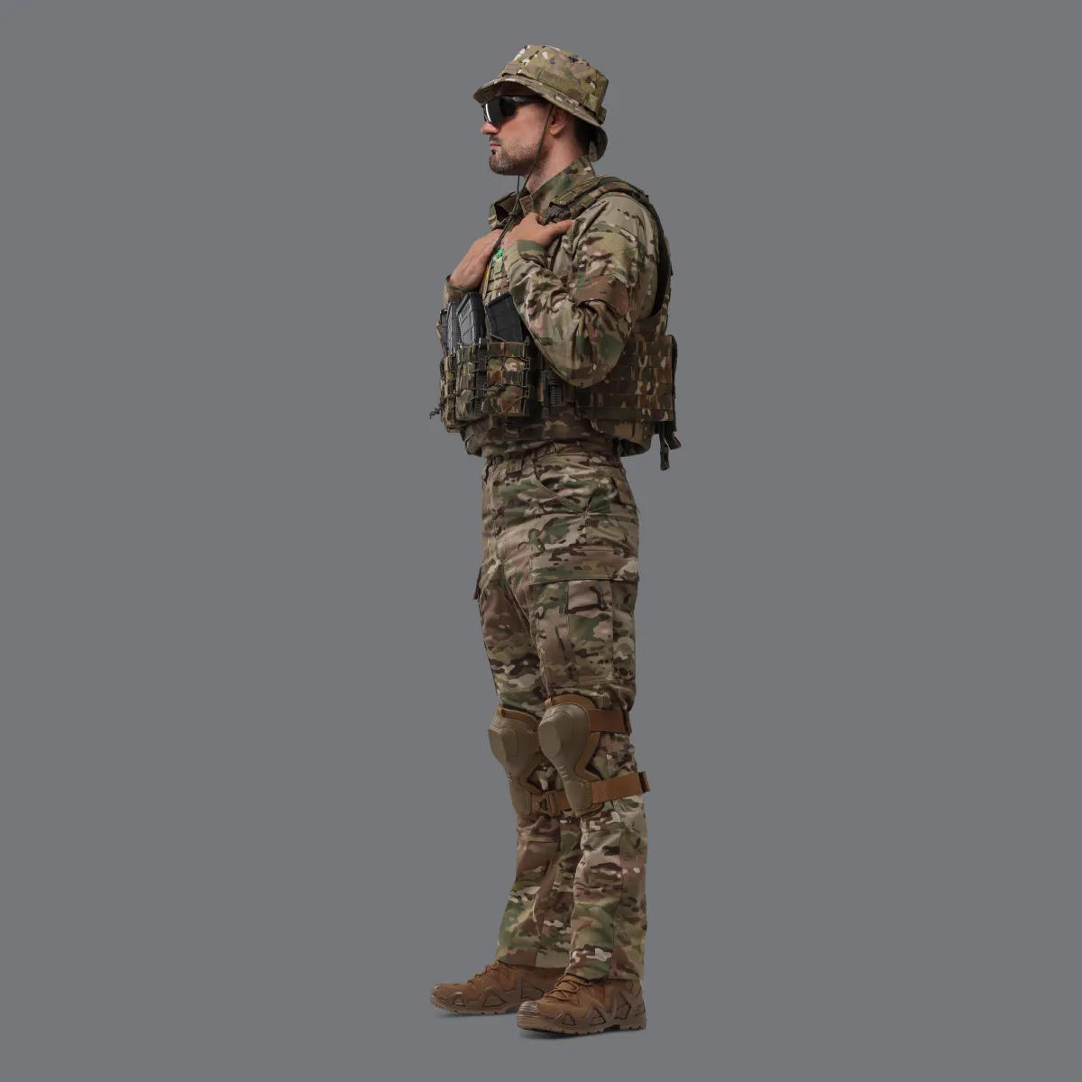 Наколенники 5.11 тактические Exo. K Gel Knee Pad. Цвет Койот/Kangaroo 11