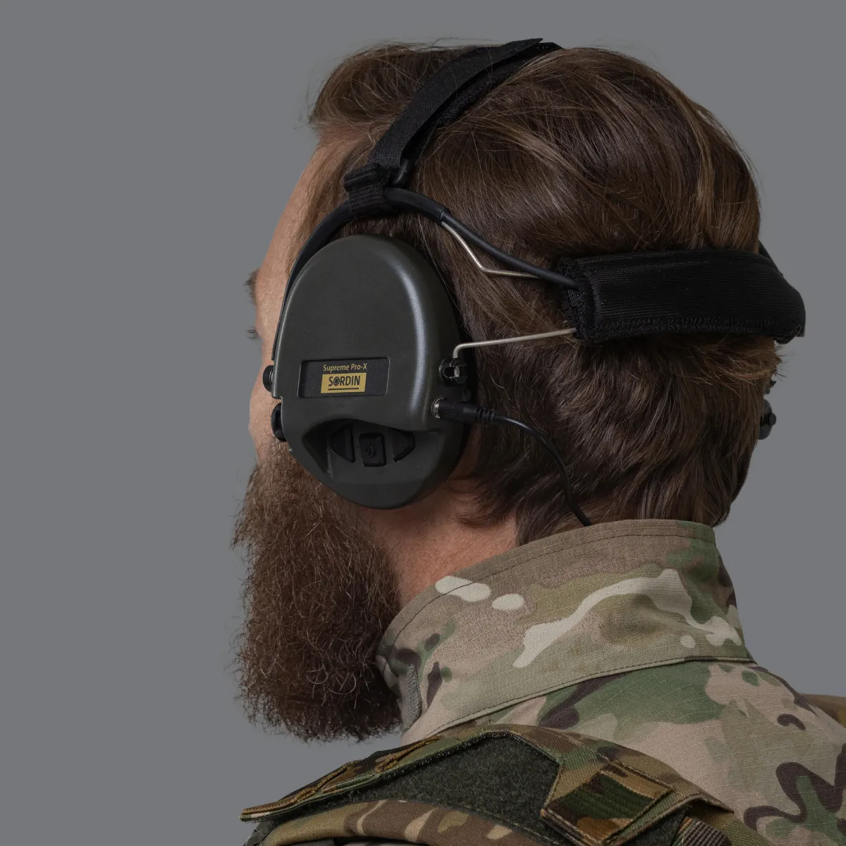 Активні навушники Sordin Supreme Pro-X Neckband. Олива 6