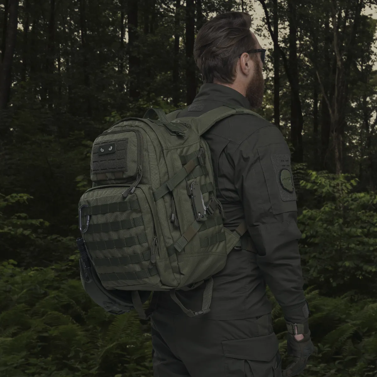 Тактический рюкзак RANGER на 40 л. Олива. CORDURA 1000 2