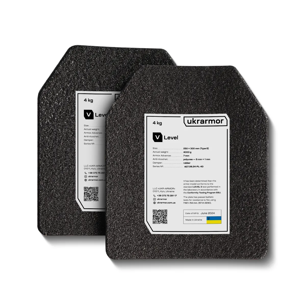 Бронежилет 5-го класса (PRO). Вес 9.6 кг. Стальные бронеплиты 4.4 кг. Олива 3