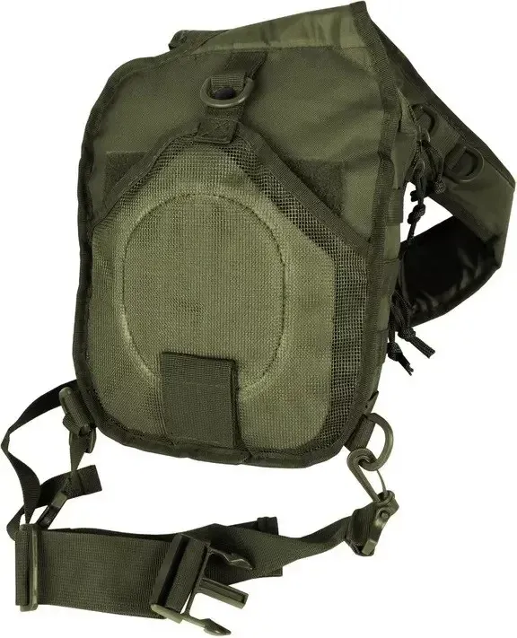 Рюкзак однолямочный Mil-Tec "One strap assault pack". Олива. 11