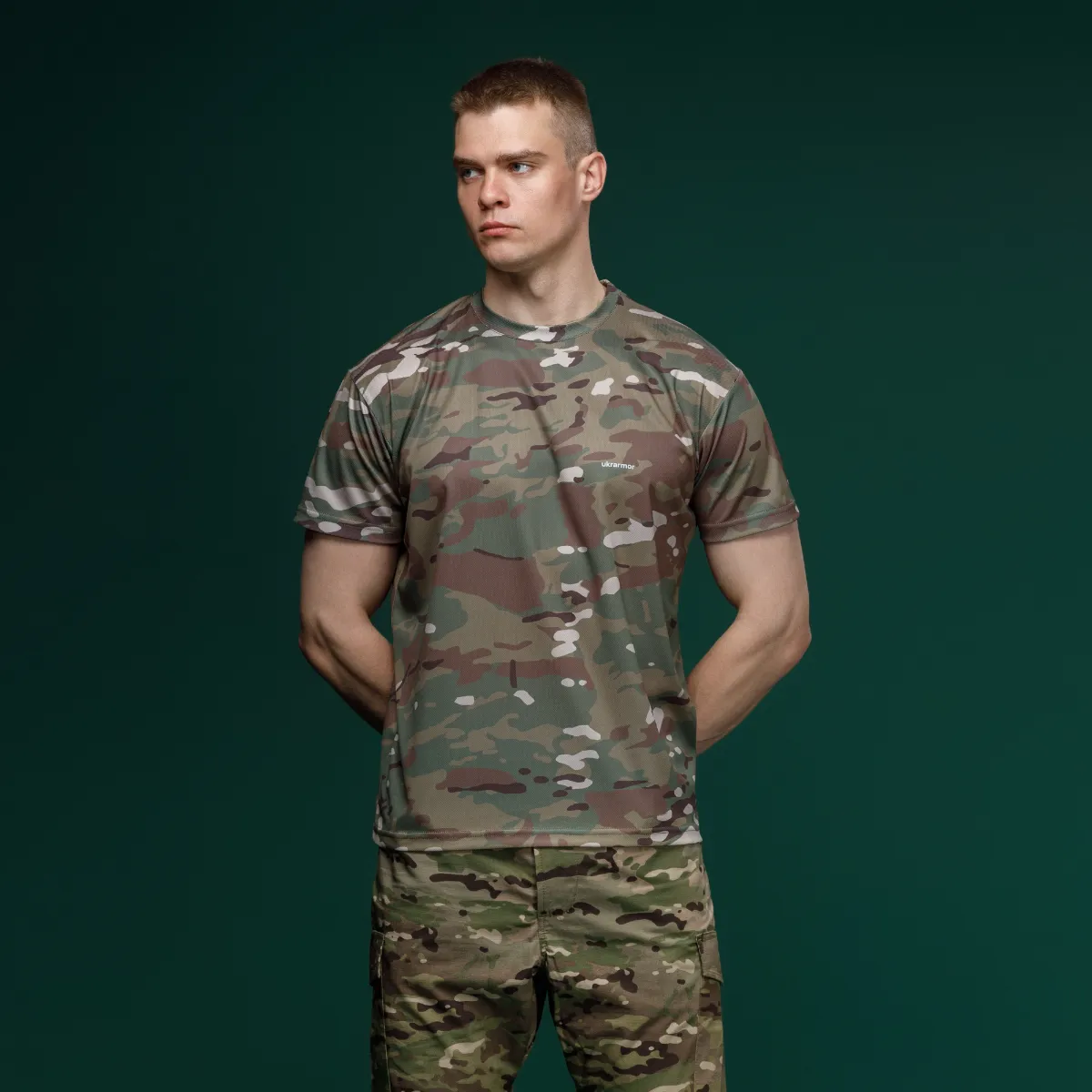 Футболка сітчаста AIR Coolmax. Легка та добре відводить вологу. Мультикам 2