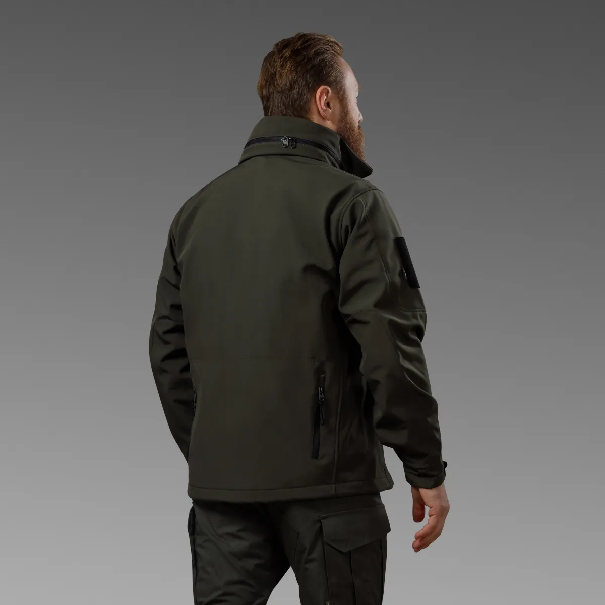Куртка тактична Softshell Hawk Jacket. Захист від вітру та вологи.  Олива 6