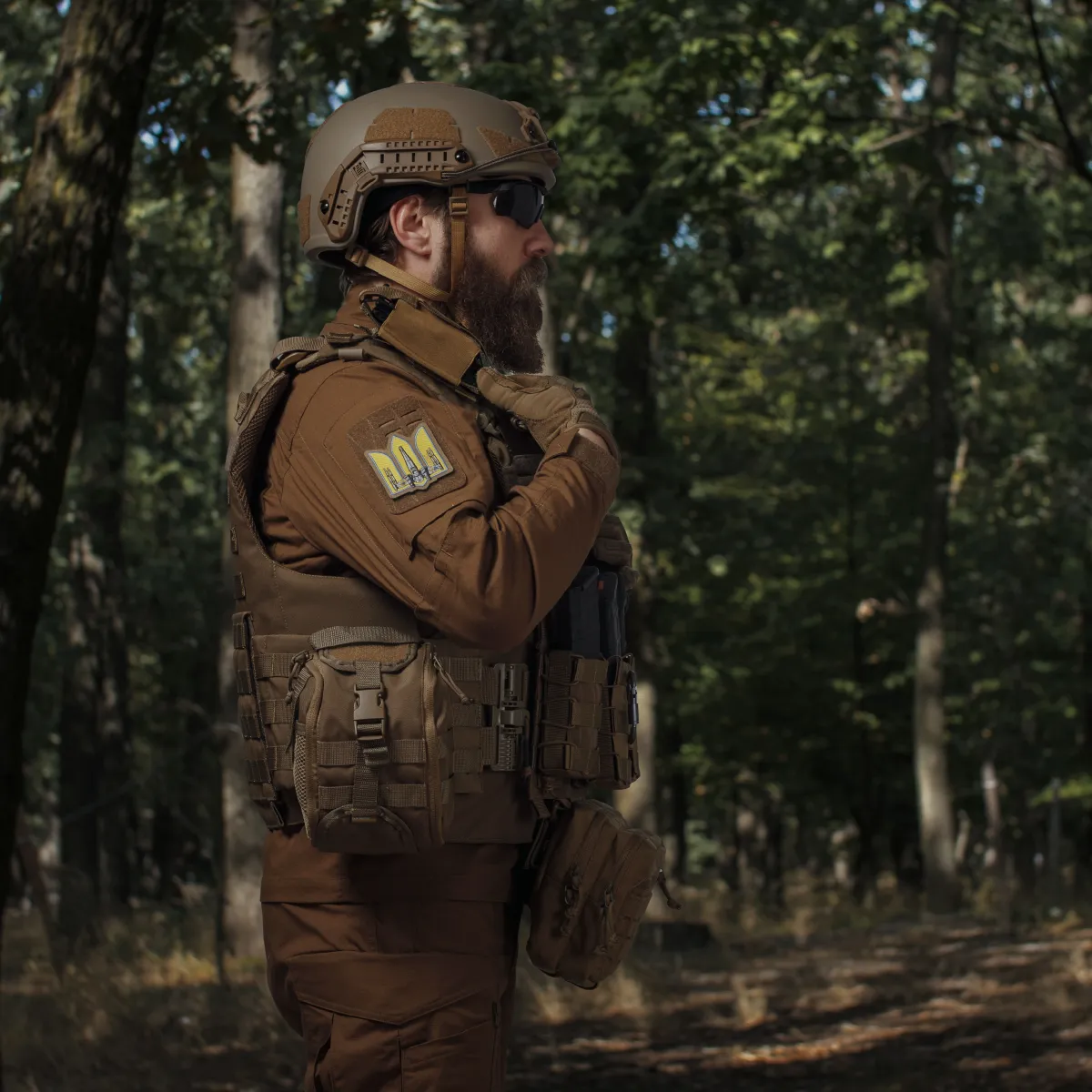 Сумка-напашник PRO 2-го класса защиты. Размер XL (19х26 см). Материал Cordura 1000. Койот 7