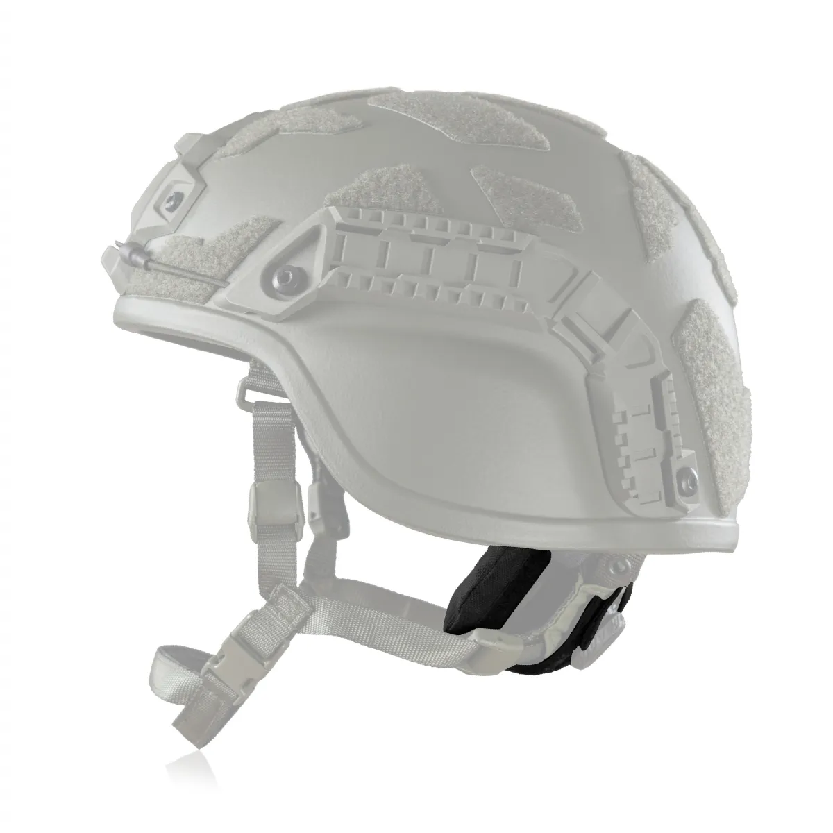 Баллистическая защита затылка (с креплением на шлем) 2-го класса защиты. Черный 8