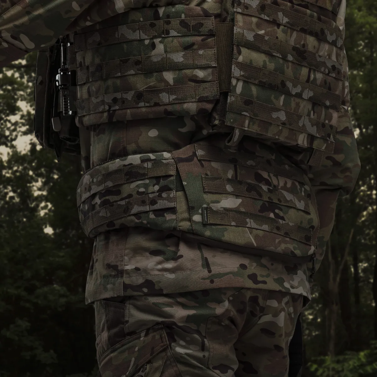 Тактичний розвантажувальний пояс. Мультикам 10