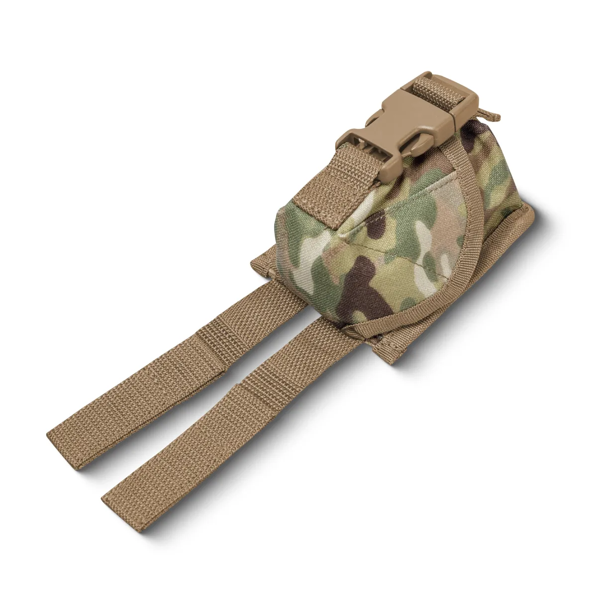 Подсумок под гранату. Крепление Molle. Cordura 1000. Мультикам 4