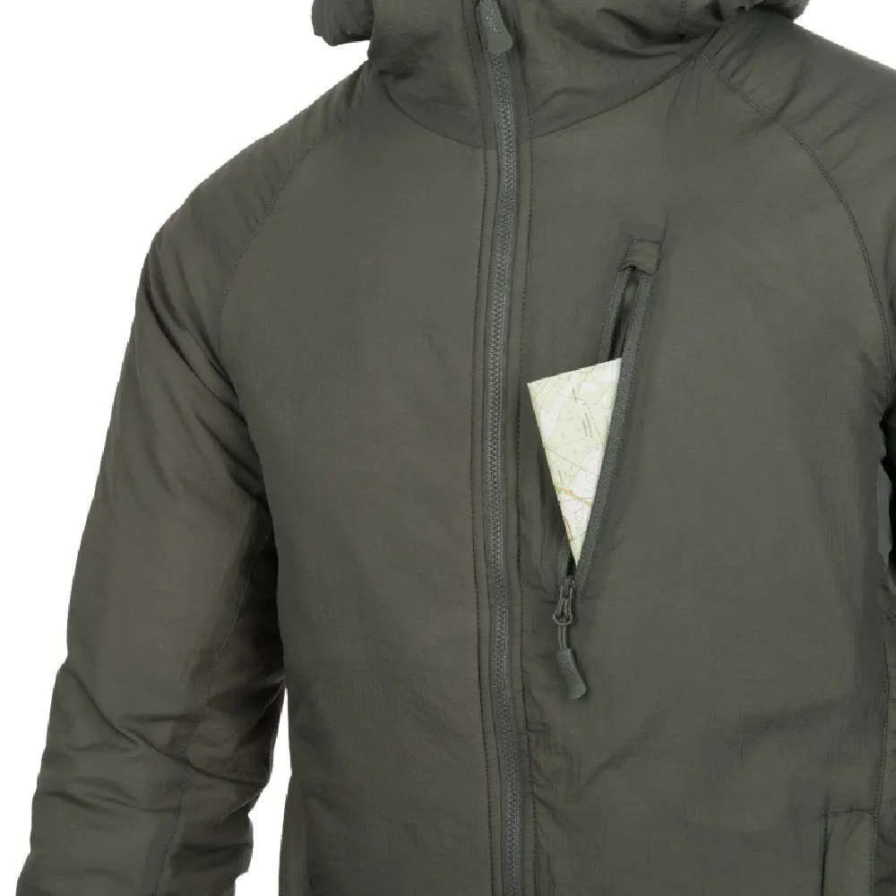 Куртка Helikon-Tex Wolfhound Hoodie – Taiga Green. Climashield® 3