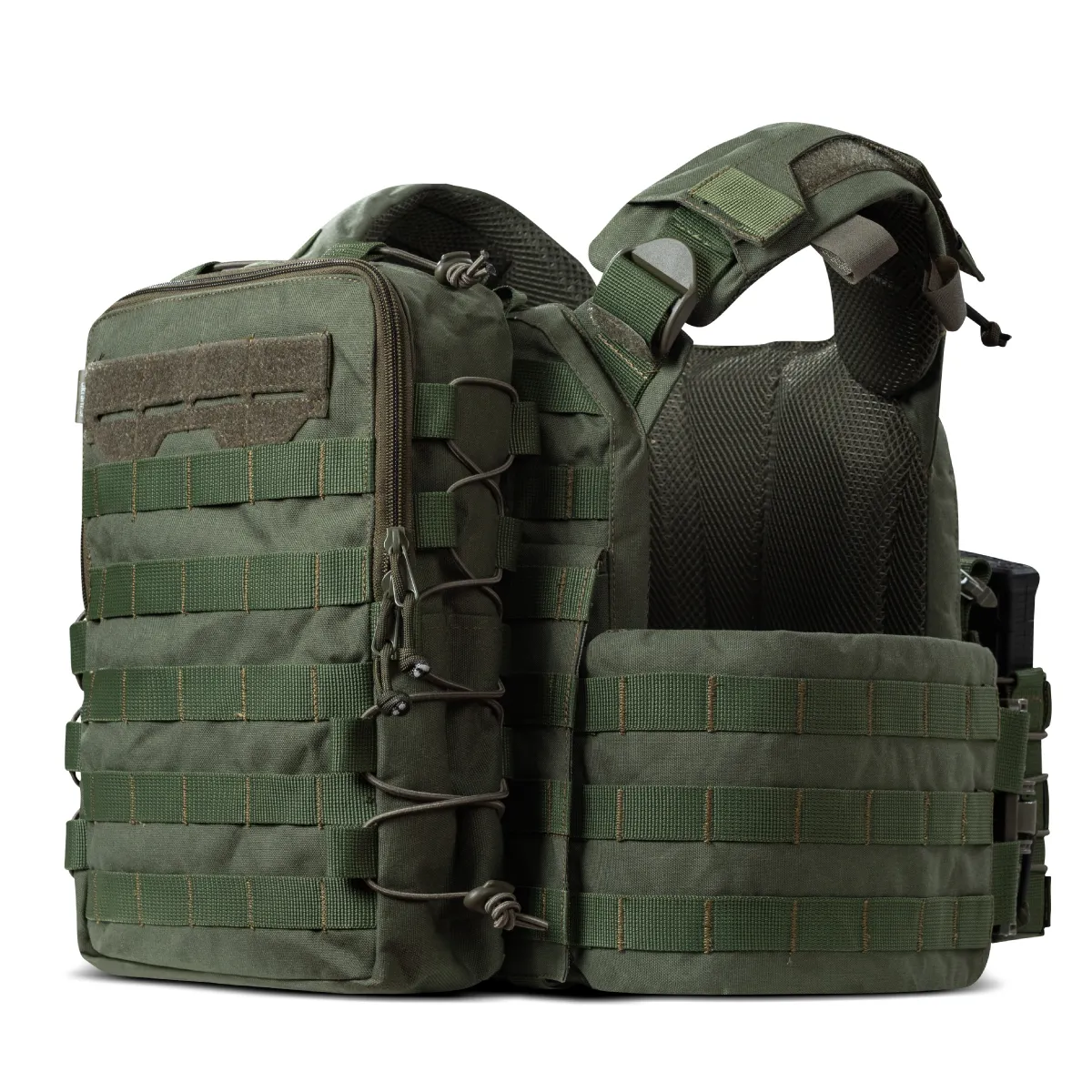 Тактический рюкзак на 10 л. Крепление Molle. Cordura 1000D. Олива 2