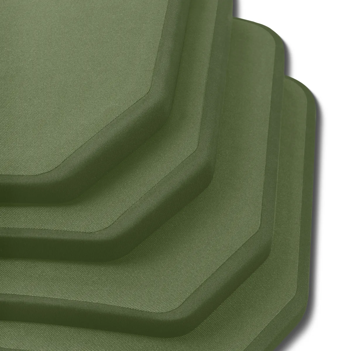 Керамічні плити 6 класу (комплект). Вага 4.8 кг. Розмір M (25х30 см.) A.P.S. Олива 4