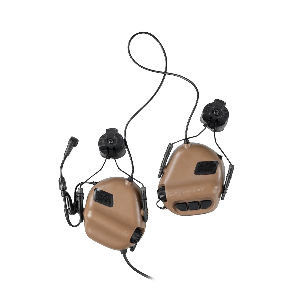 Активные наушники Earmor M32H MOD3 Helmet version. Койот 5