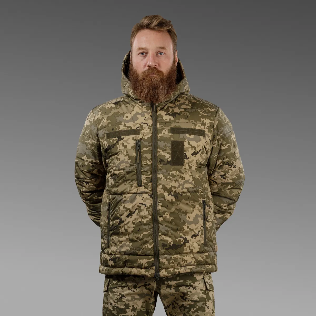 Куртка зимняя North Wind (до -25°C). Утеплитель Termoloft. Пиксель (мм-14) 2