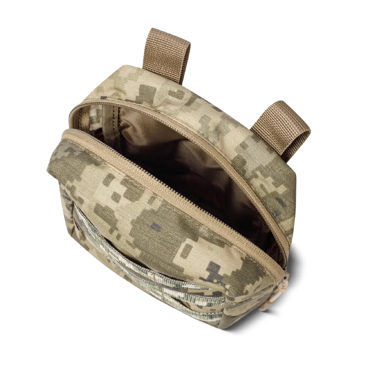 Подсумок утилитарный L. Крепление Molle. Cordura 1000. Пиксель (мм-14). 4