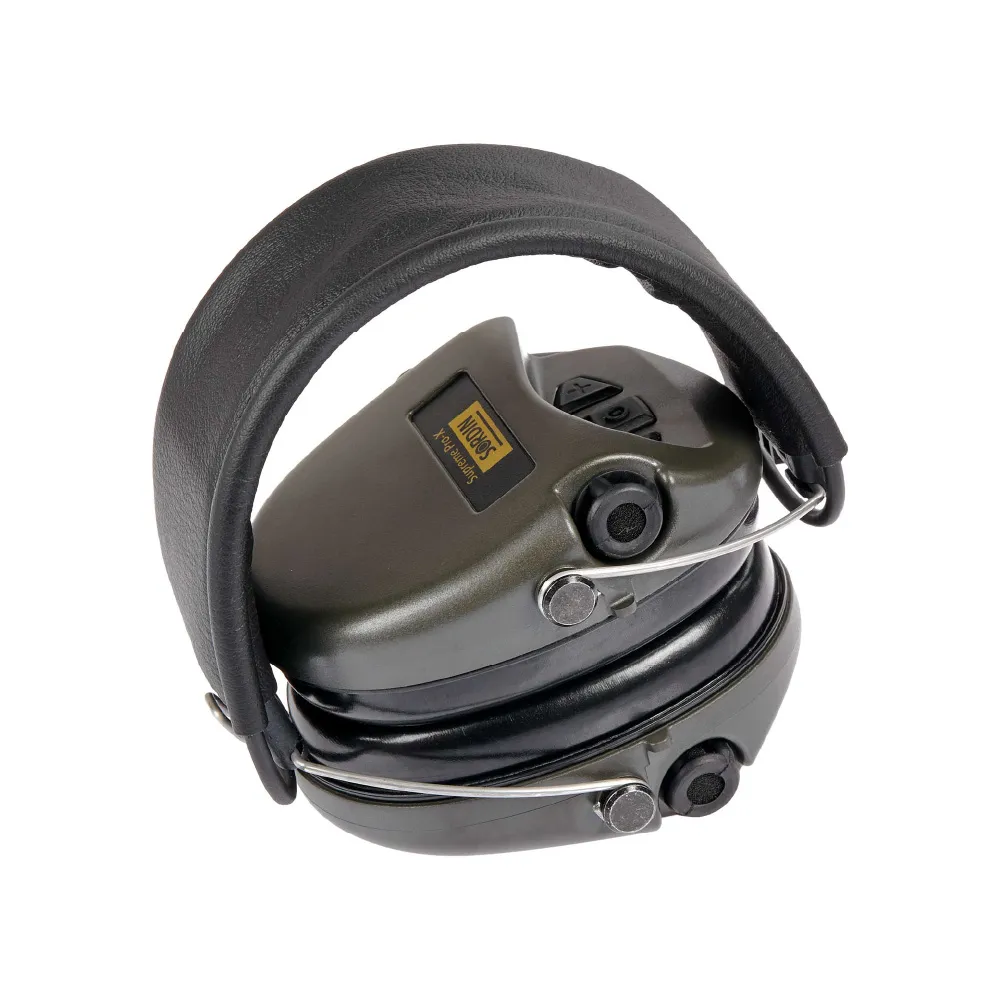 Активні навушники Sordin Supreme Pro-X Green. Наголів'я Чорне 4