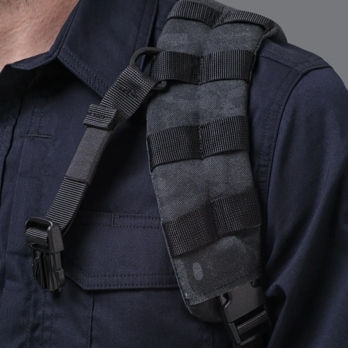 Тактический рюкзак RANGER на 40 л. Мультикам черный. CORDURA 1000 5