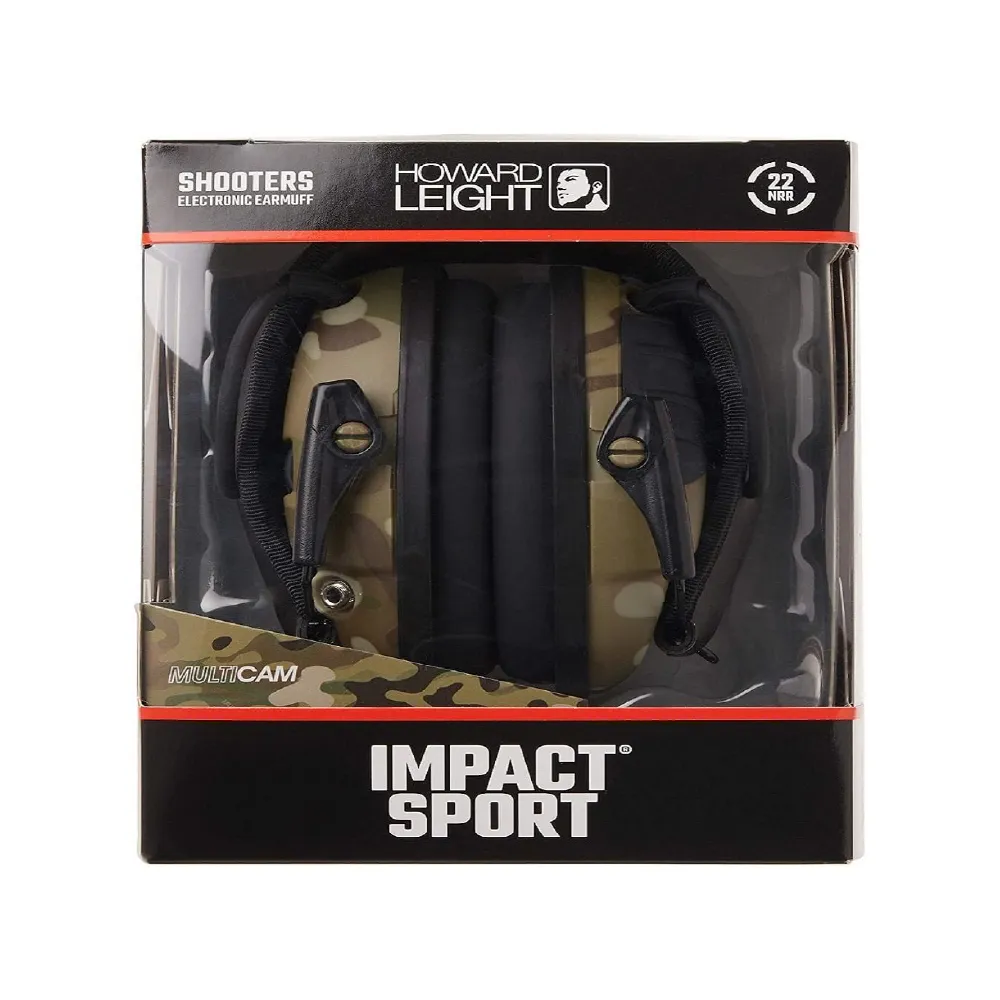 Активные наушники Howard Leight Impact Sport. Цвет Multicam / Мультикам 6