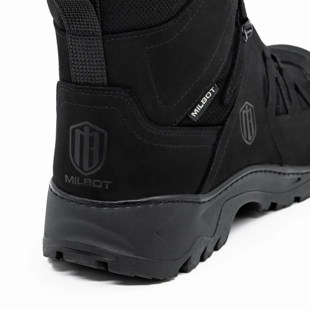 Зимняя треккинговая обувь Milbot Spurt Mohawk. Утеплители Gore-tex/slimtex. Черный 4