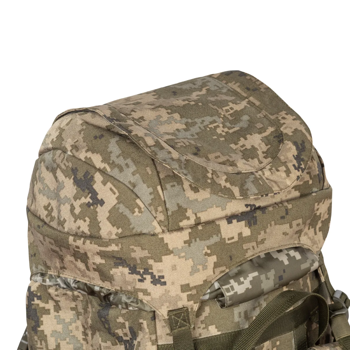 Тактичний рюкзак на 75 л з чохлом від дощу. Тканина Cordura 1000 D. Піксель 6