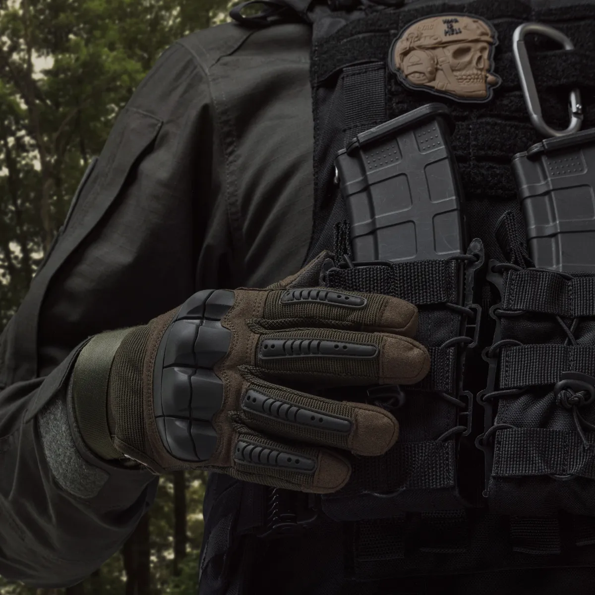 Плитоноска IBV (аналог IOTV). Увеличенная площадь защиты. Черного цвета 9