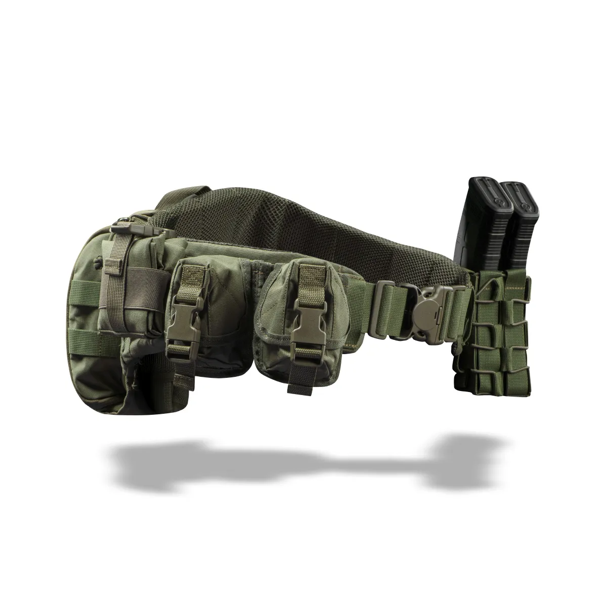 Комплект Modular Battle Belt L/XL 1-го класса защиты. Тактический пояс с обвесами. Олива 2