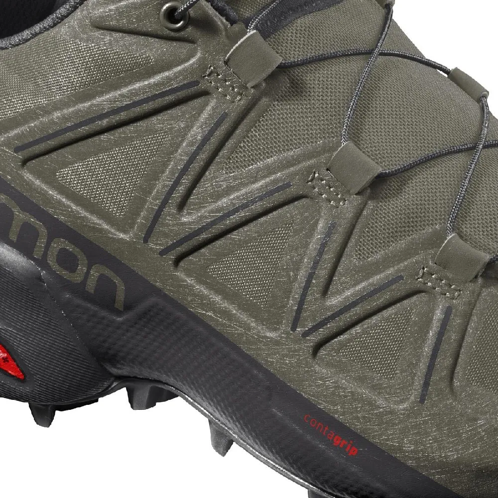 Трекінгові кросівки Salomon® SpeedCross 5. Оливково-чорні 3