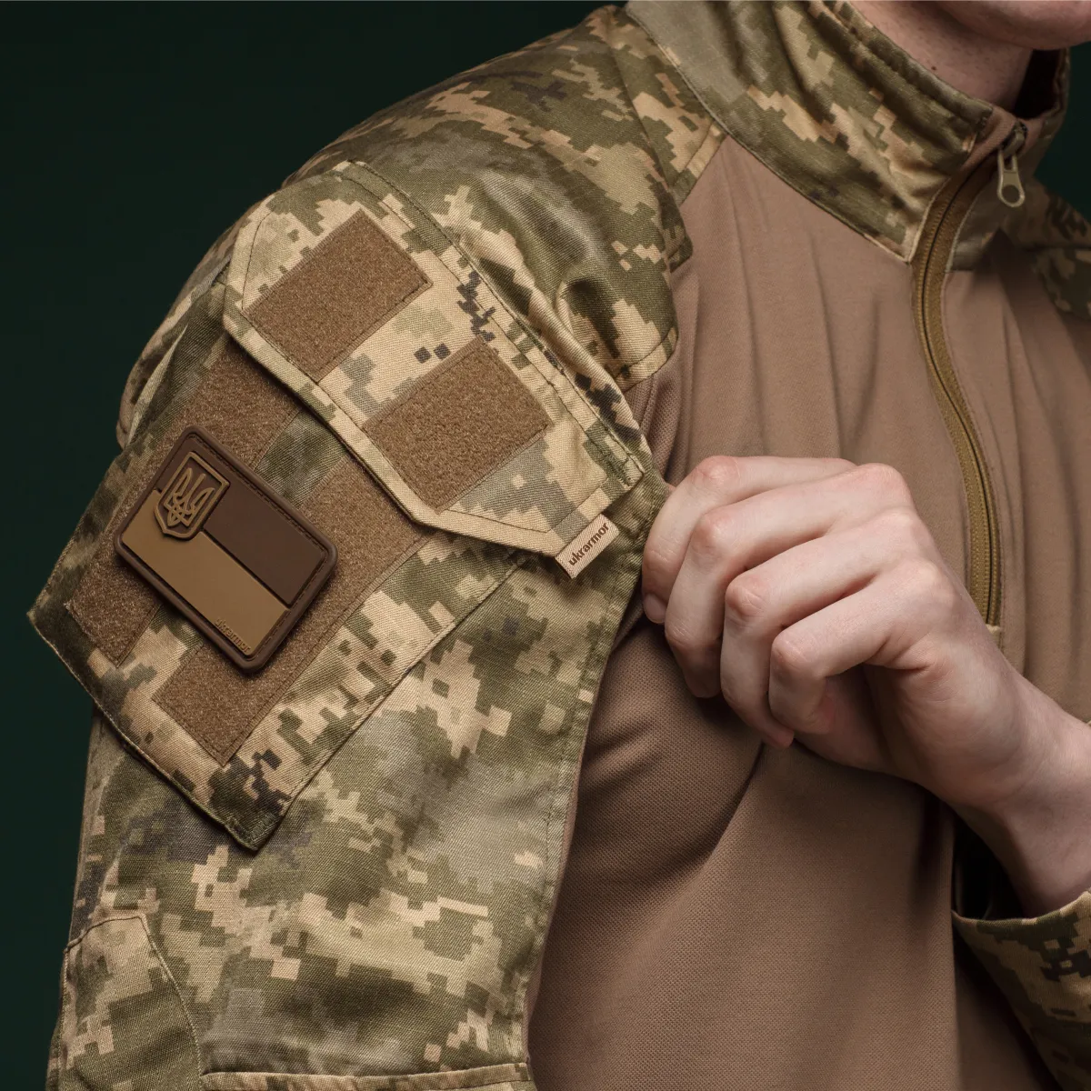 Бойова сорочка TAC-24 ACS Pixel (MM-14). Army Combat Shirt. Технологія Near-Infrared Reflectance 10