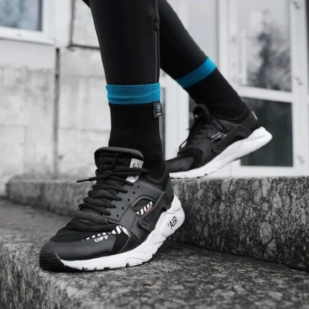 Водонепроникні шкарпетки Dexshell Running Lite Socks. Сині смужки 2