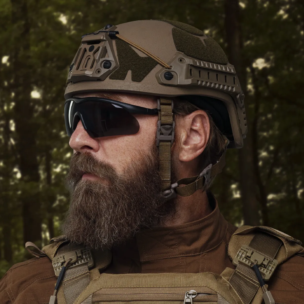 Балістичний шолом Sestan-Busch Helmet BK-ACH-HC койот. Розмір L 11