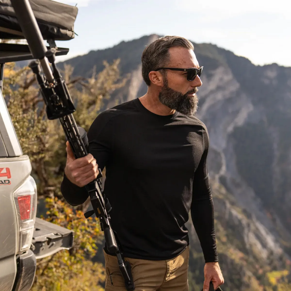 Термосорочка 5.11 Tactical® Tropos Long Sleeve Baselayer Top. Чорний 7