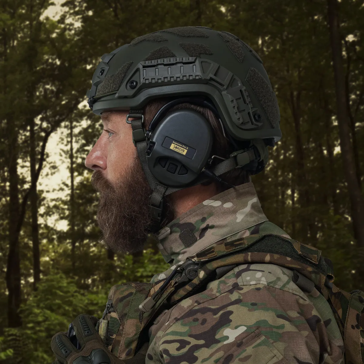 Активні навушники Sordin Supreme Pro-X Neckband. Чорний 12