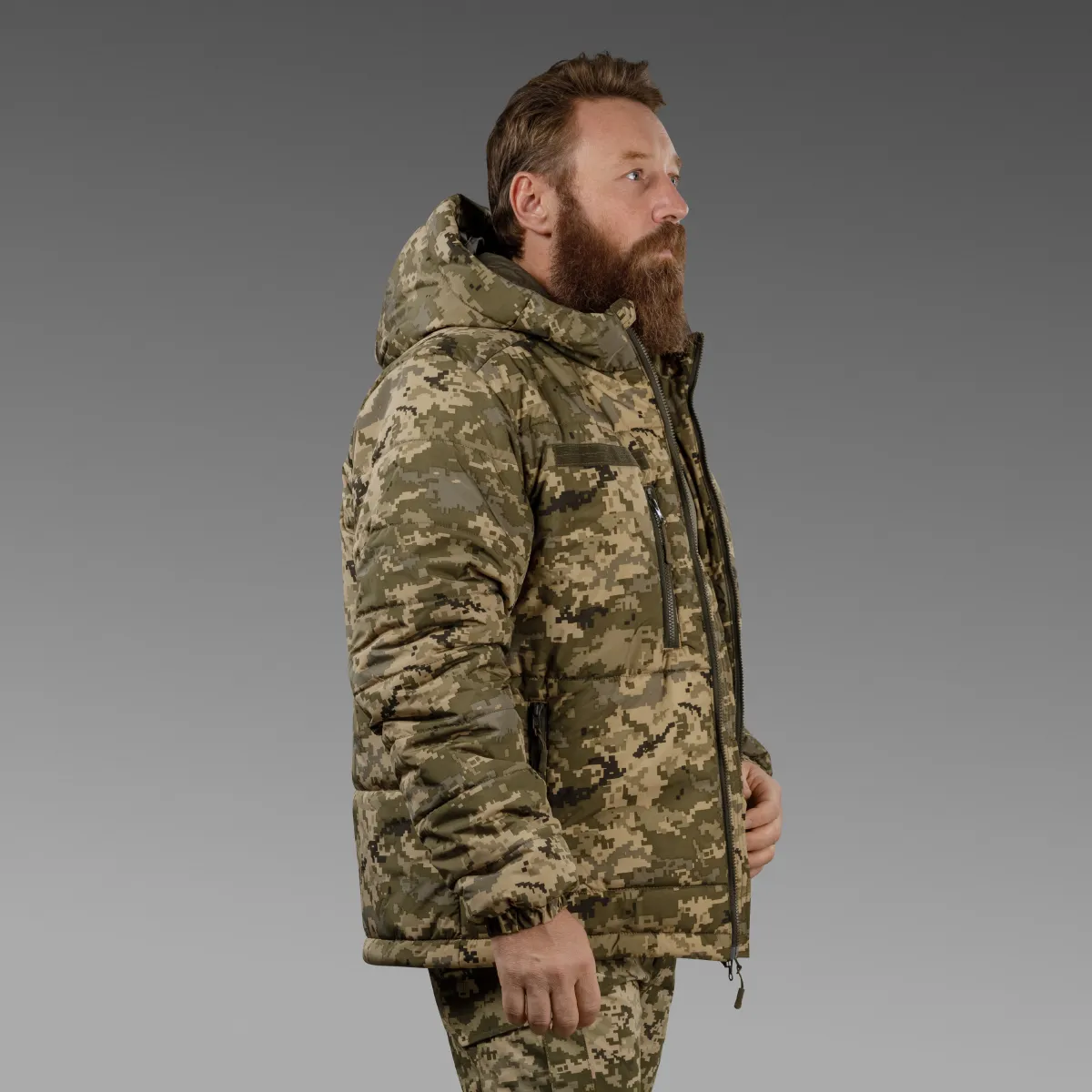 Куртка зимняя North Wind (до -25°C). Утеплитель Termoloft. Пиксель (мм-14) 5