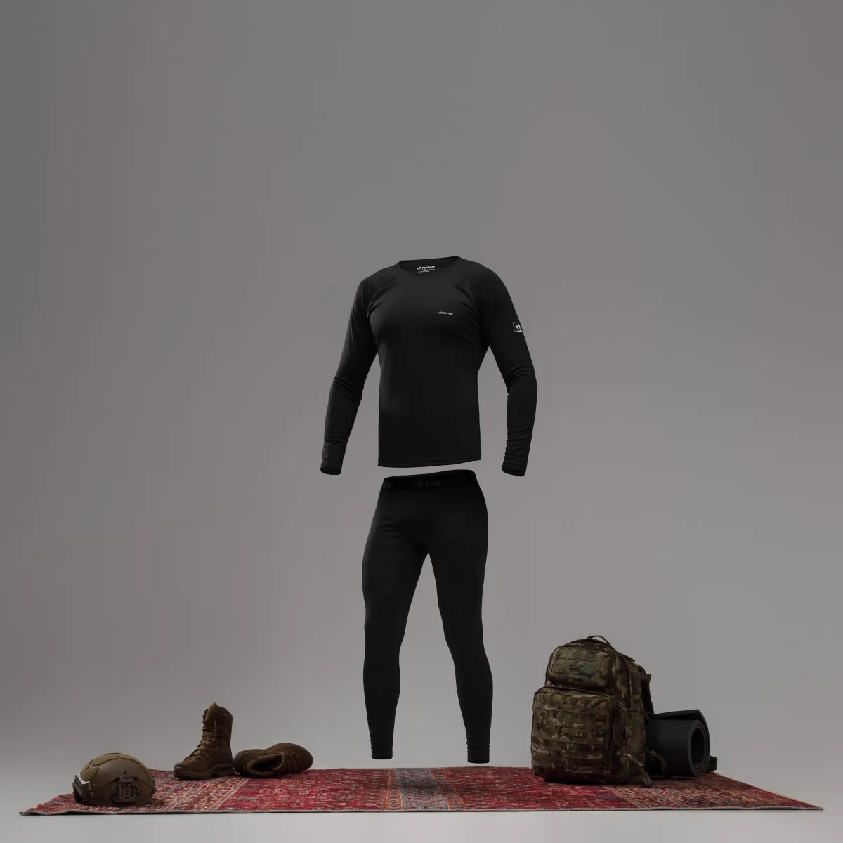 Термосорочка 1+ рівень TOUNDRA I+ (Cold Weather Thermal System). Чорний 8