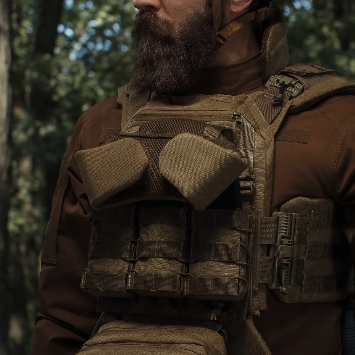 Балістичний захист шиї Gen 1 (та верхньої частини спини) 2-го класу. Койот 11