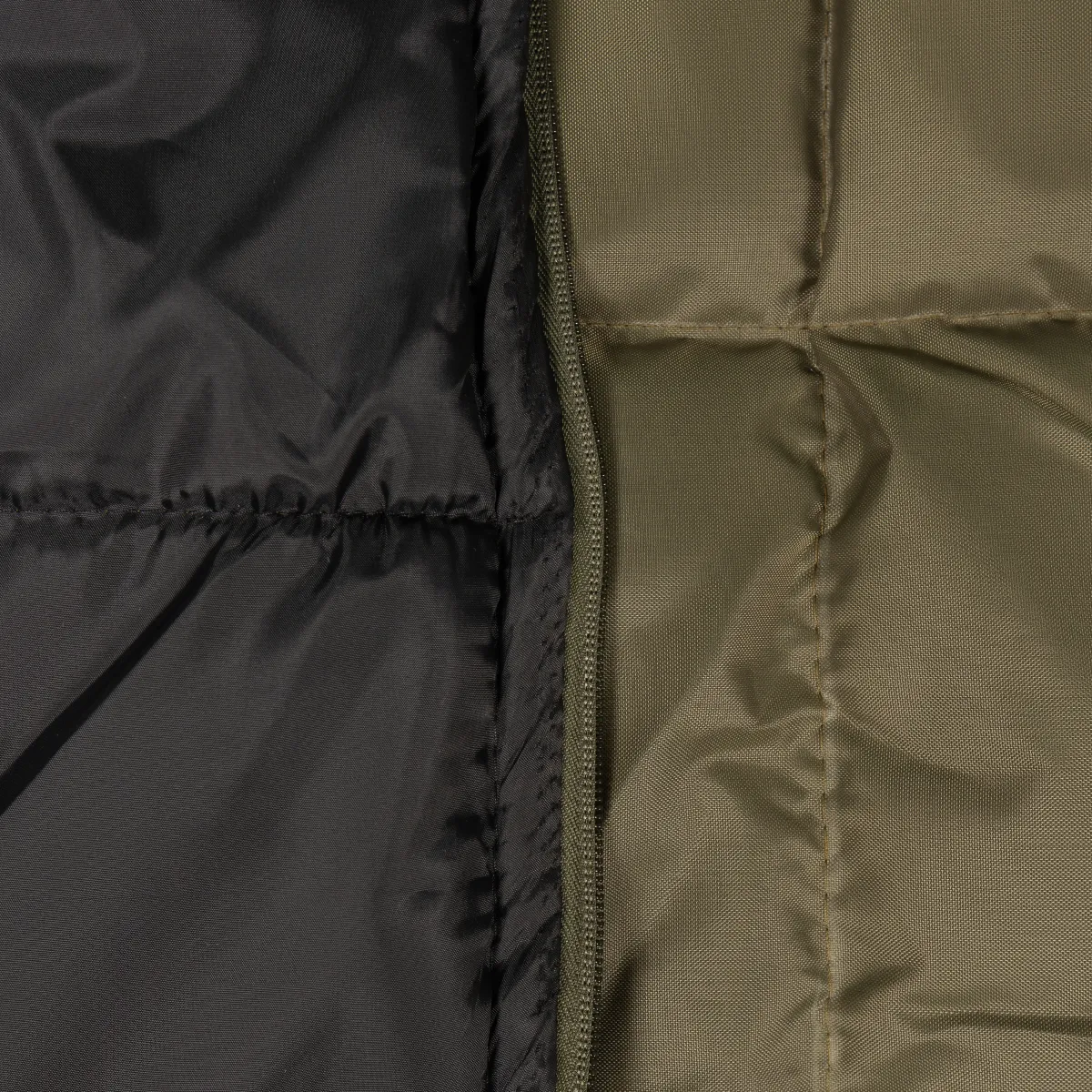 Спальный мешок летний (одеяло с капюшоном), 220 х 73 см. Цвет Хаки. 5